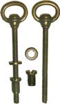 Cheval Mirror Mounting Hardware in Antique Finish MIR-101